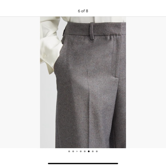 LAFAYETTE 148 Grey wool and and cashmere tailored pants - Picture 3 of 14